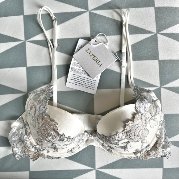 La Perla Peony Push Up Bra 36a - Picture 1 of 11